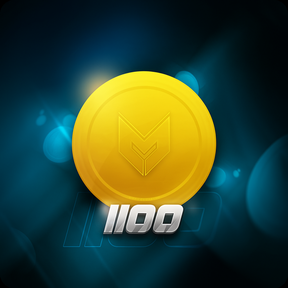 1100 Coins