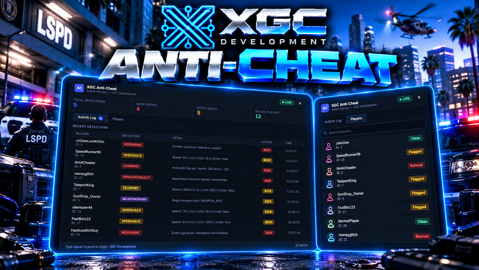XGC Anticheat Screenshot 1