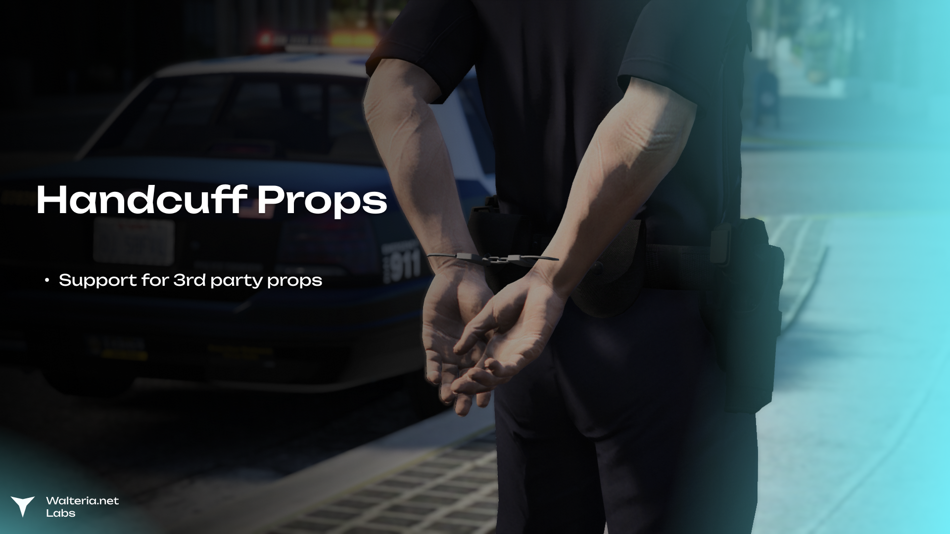 Realistic Handcuff System (ox_target, Collision Handling) thumbnail 2