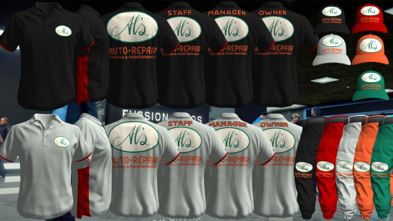 Al's Auto Uniform 1 [M+F]