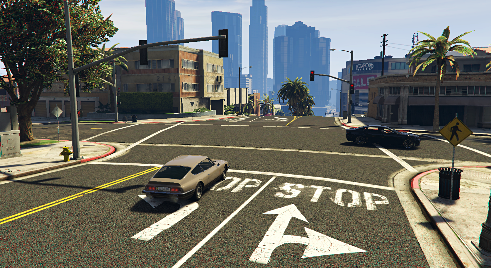 Downtown & Vinewood HD Road Overhaul