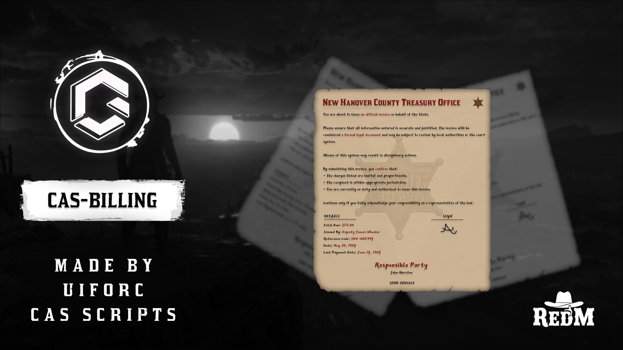 RedM Scripts for Sale | Character, Inventory, Blacksmith, Housing - CAS ...