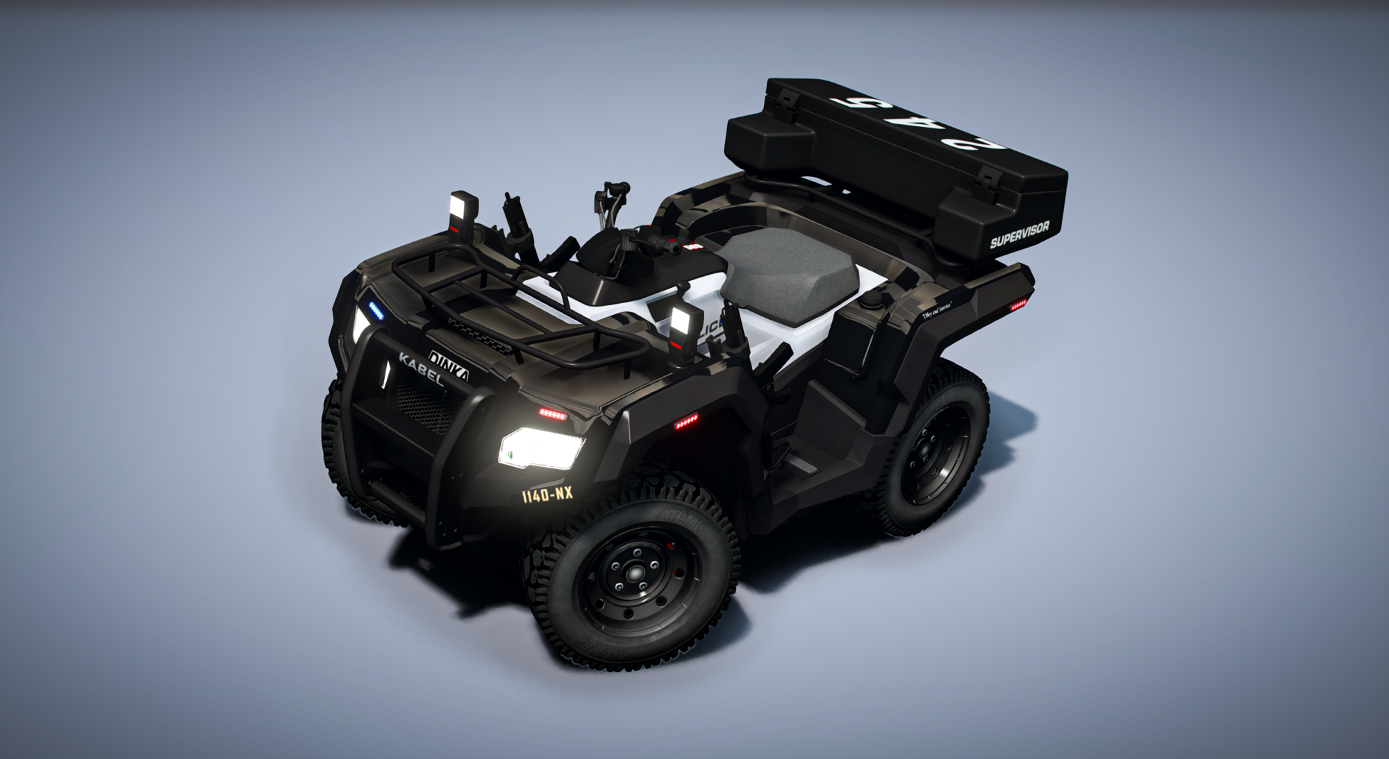 Dinka Verus Police ATV Interceptor Utility (2025)