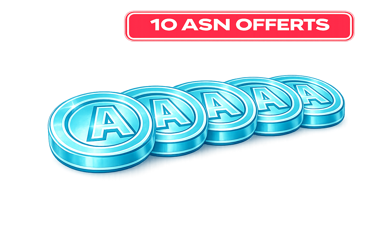 150 + 10x COINS ASN