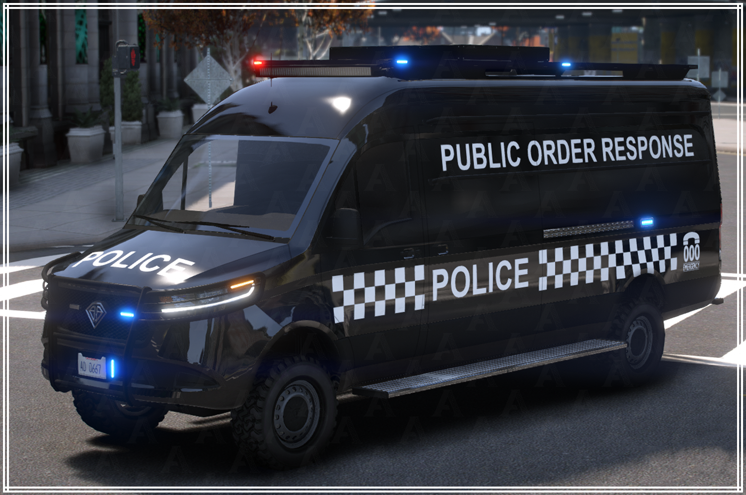 Benefactor Jogger PORT Livery (VicPol-style)