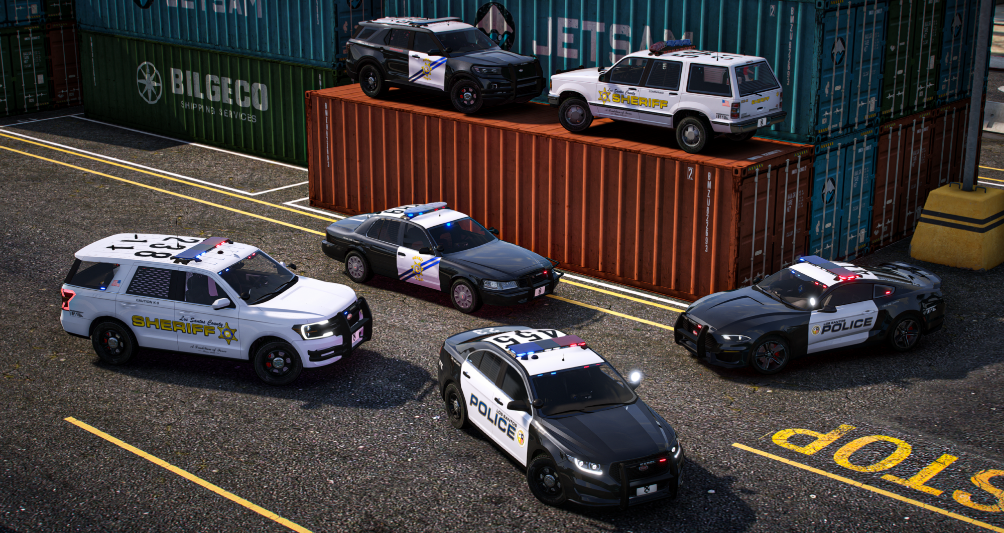 Emergency Vehicles and Uniforms Pack