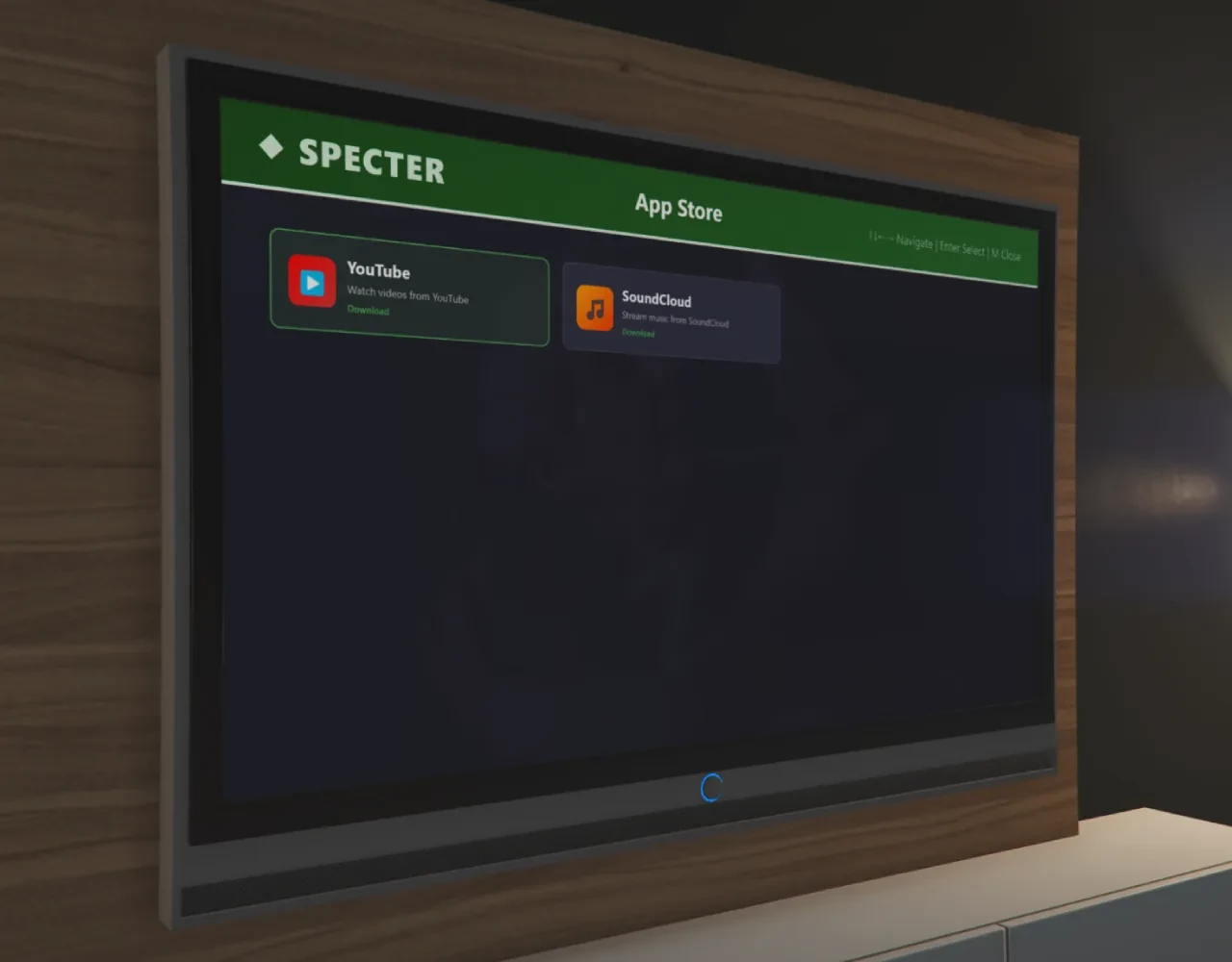 Specter - TV & Broadcast Network Simulator