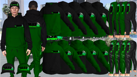 Fast Customs Hoodies [M+F]