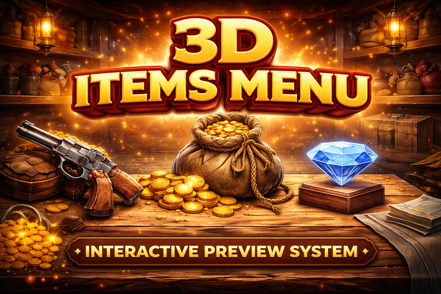 REDHUB 3D ITEMS DISPLAY