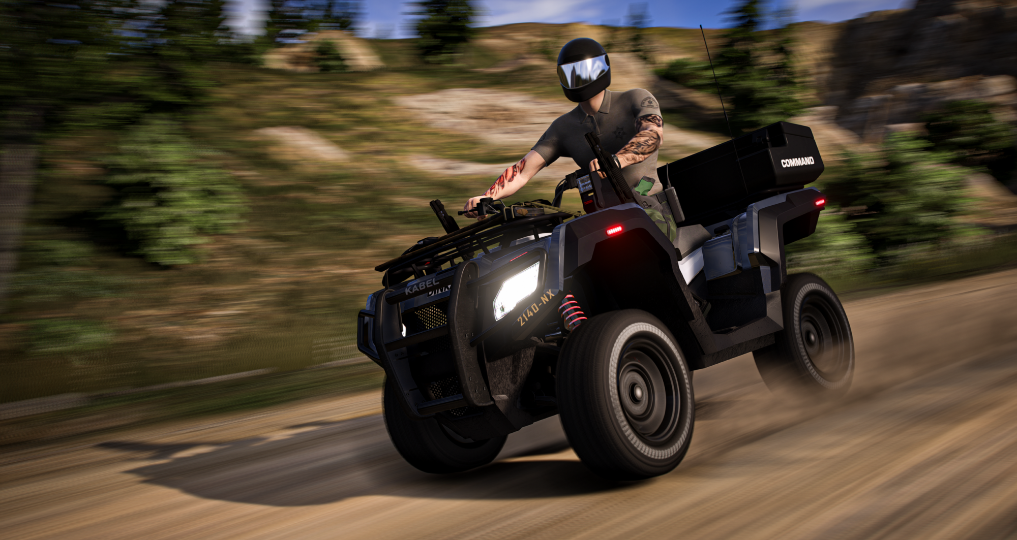 Dinka Verus Police ATV Interceptor Utility (2025)