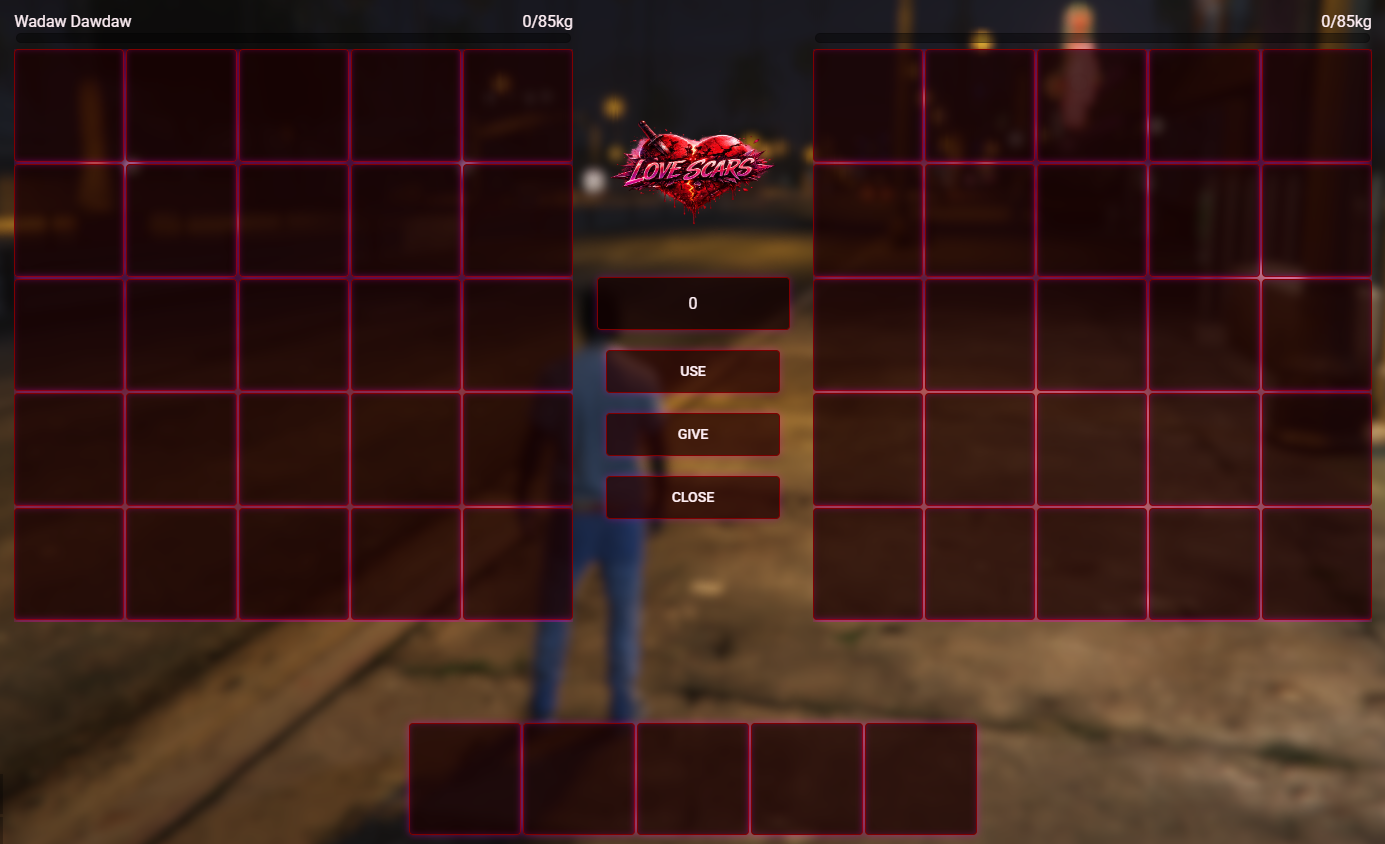 Sleezy Development • Advanced OX Inventory Redesign 🐂(ESX, QBCore &  Qbox)
