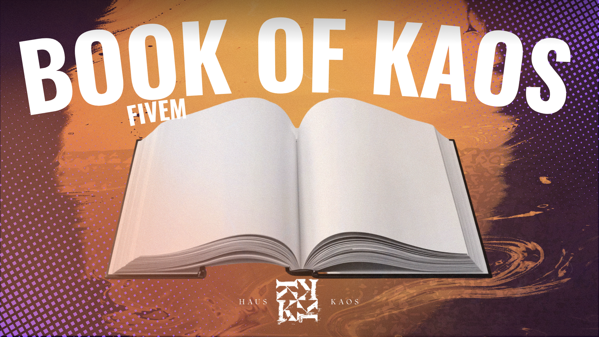 Book Script for FiveM , presented by Haus of Kaos. [OX]