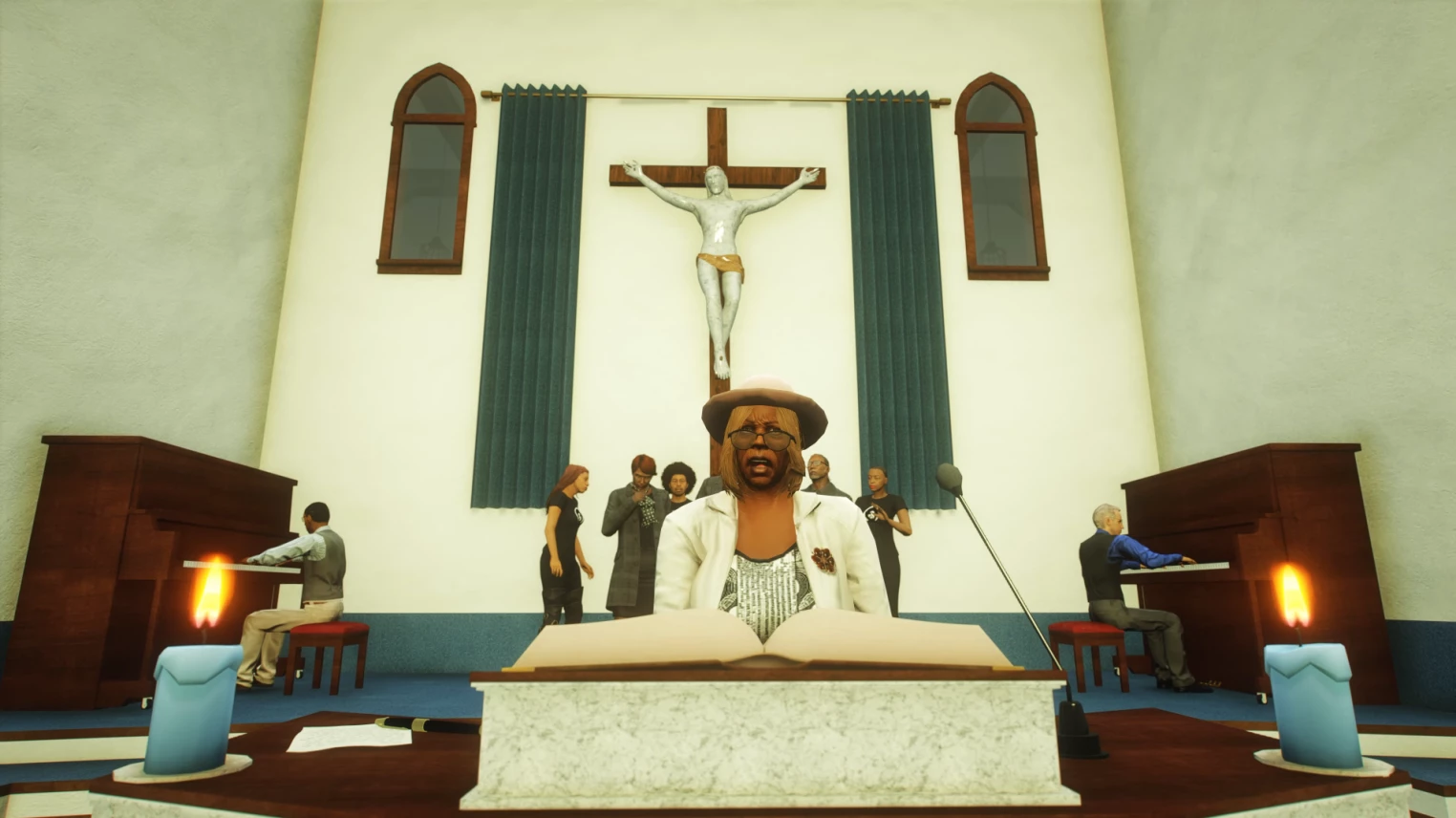 [Pilgrim Church] Interior Legal