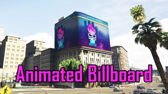 Animated Billboard at Legion Square