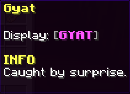 Gyat Tag