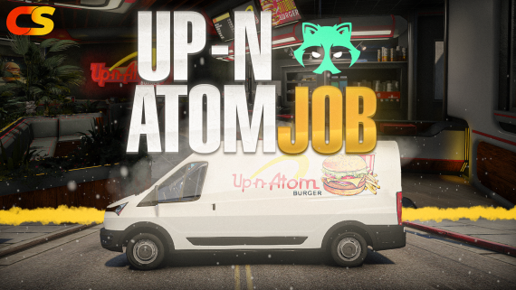 [UP N ATOM JOB] QBCORE QBOX ESX { SCRIPT}