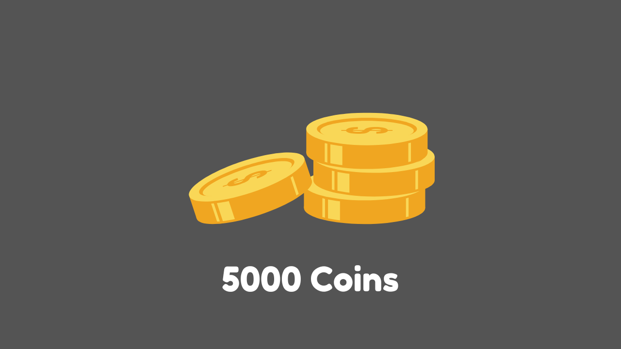 5000 Coins
