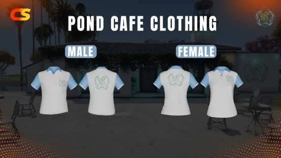 [Pond Cafe EUP] Male Female { CLOTHING}