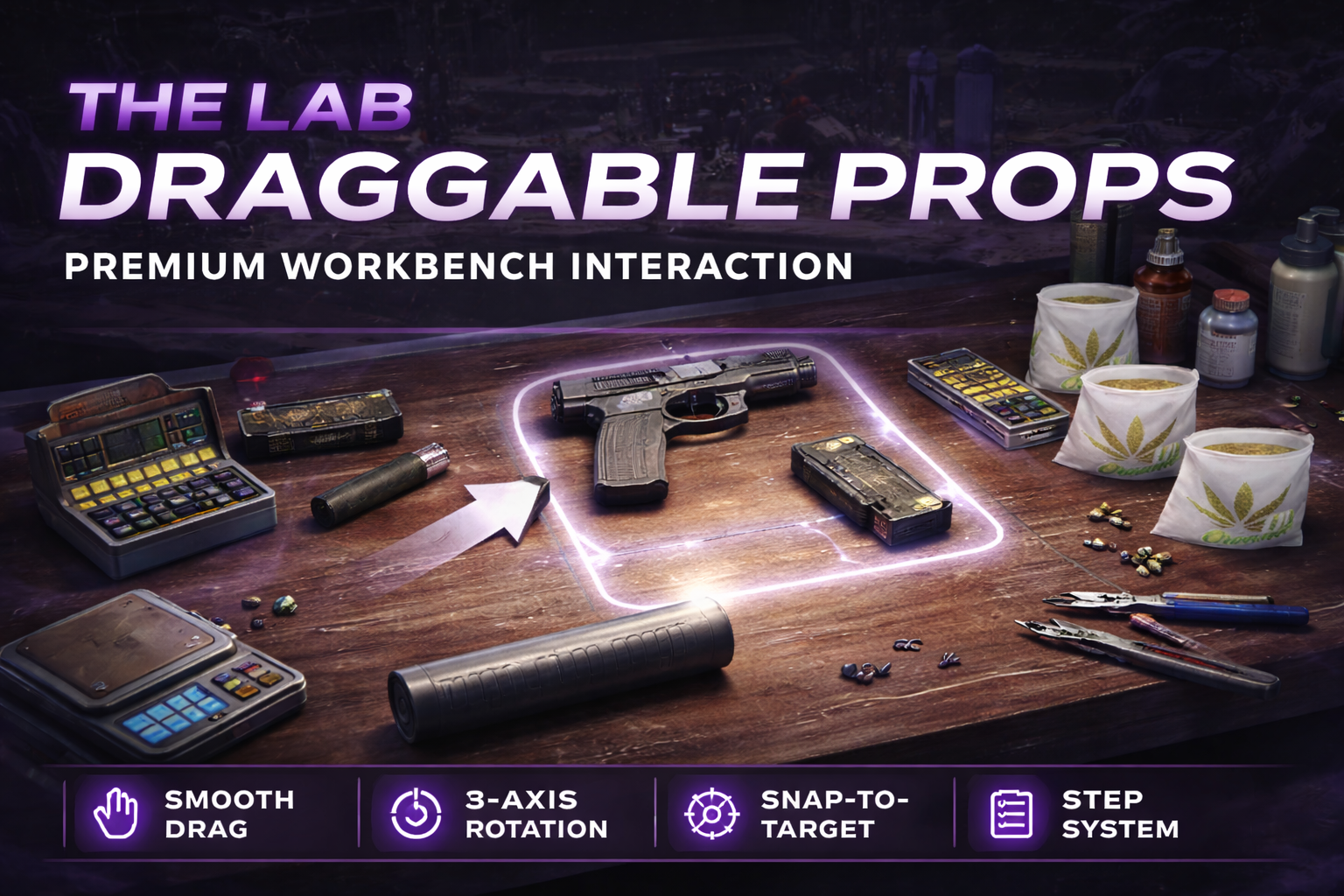 The Lab Draggable Props