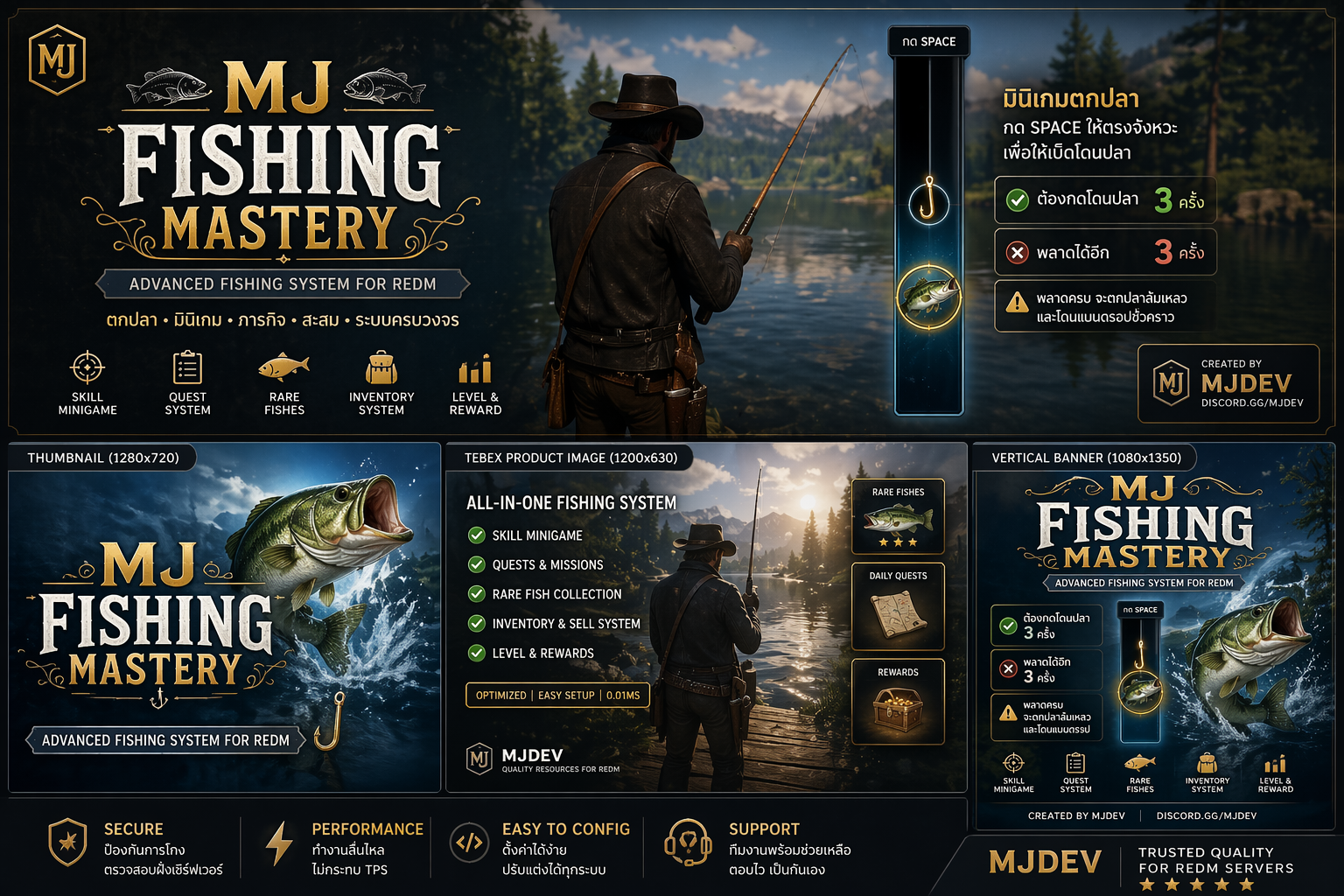 MJ Fishing Mastery  for RedM