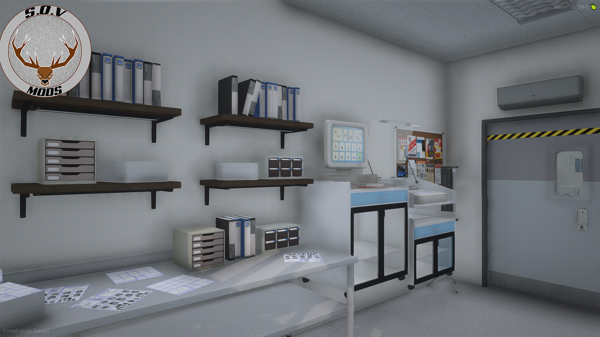 Sandy Shores Police Station 01