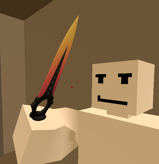 Skeleton knife Fade
