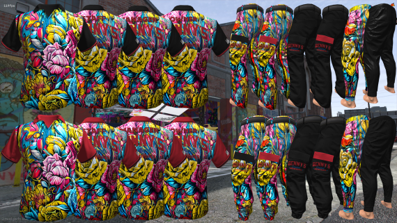 Bennys Graffiti 5 (M+F)