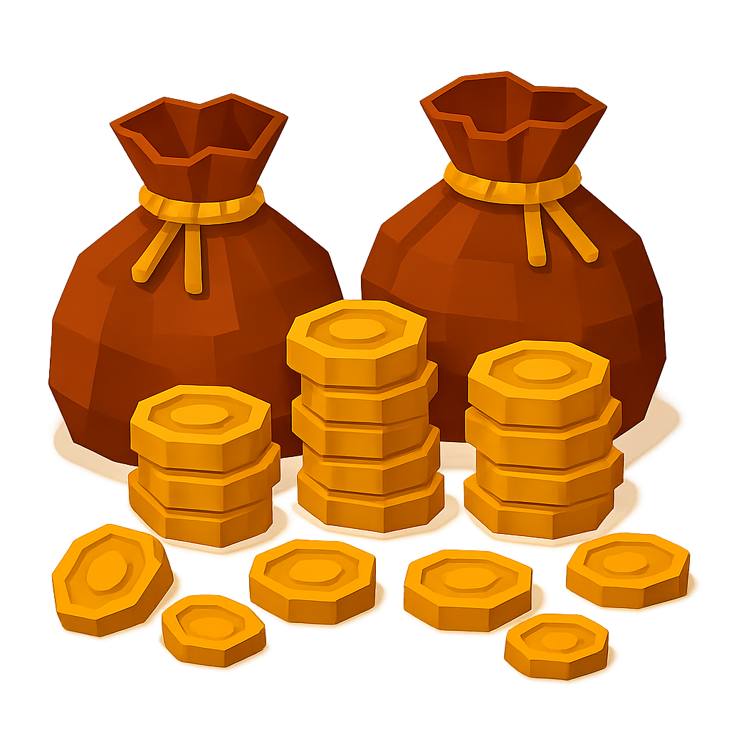 4000 + 500 (BONUS) Coins