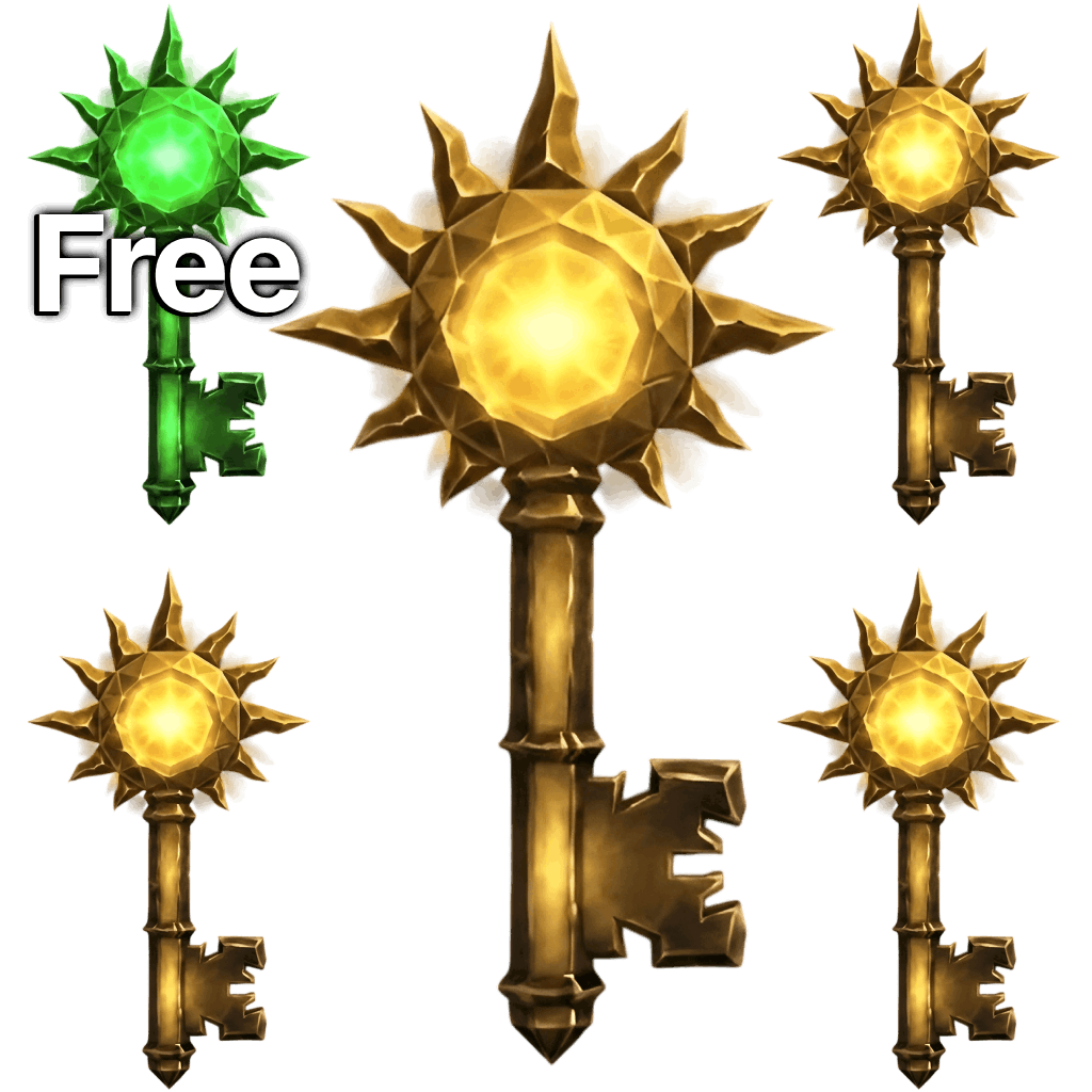 5 Legendary Keys