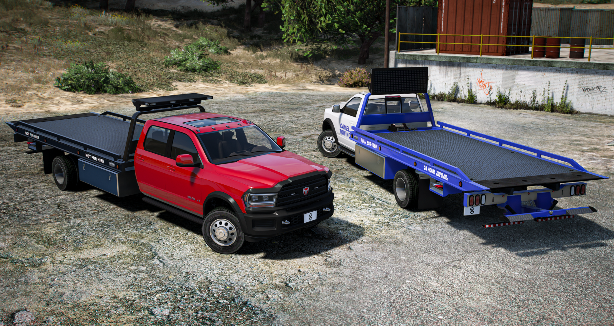 Bravado Bison 25XD + 35XD Rollback Tow Trucks (2 Models)