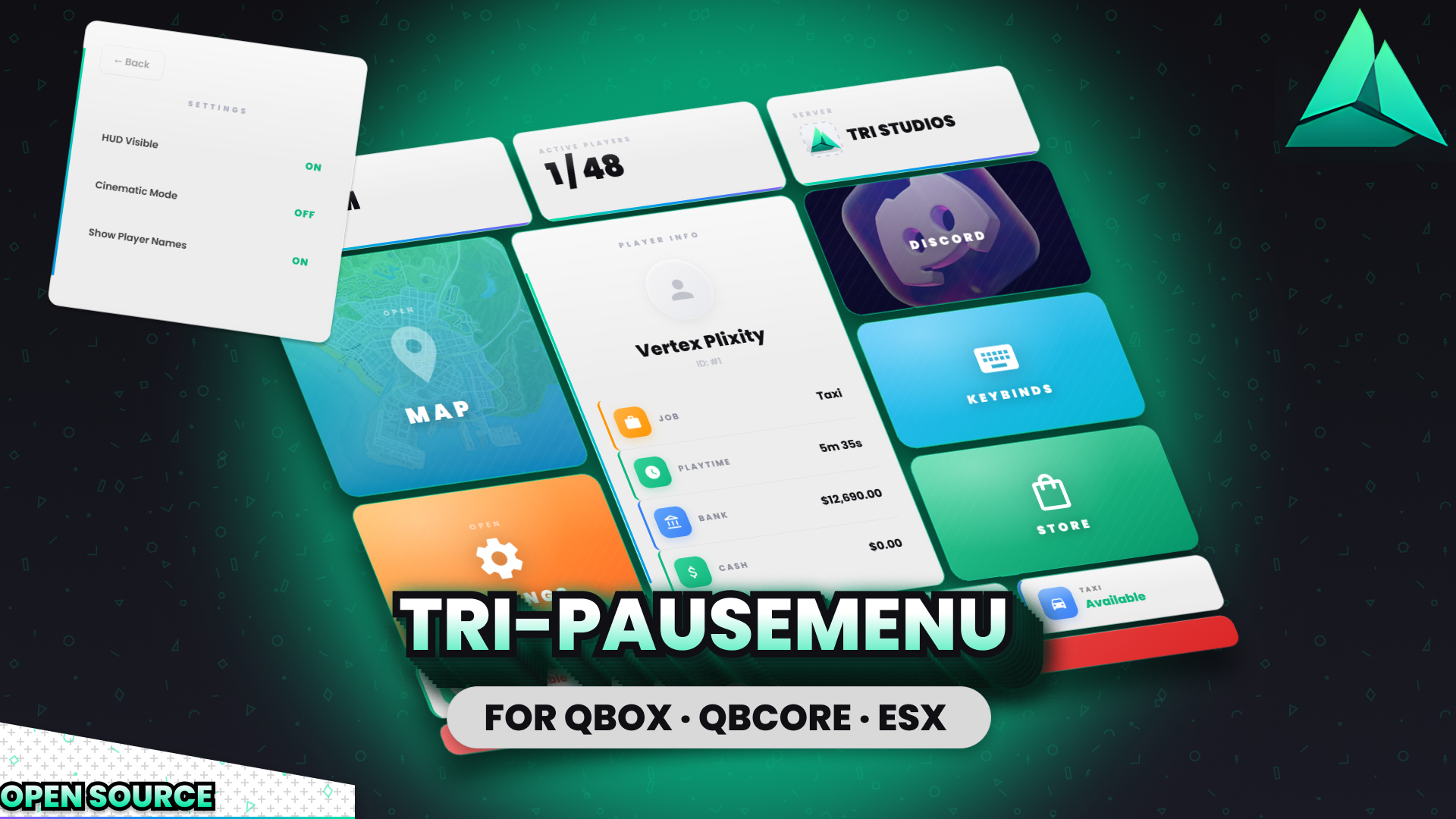 Tri-PauseMenu (Open Source)