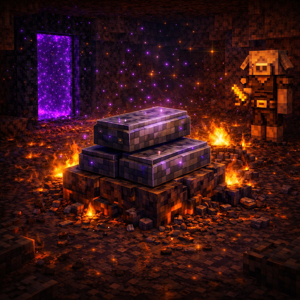 Netherite Ingots x2