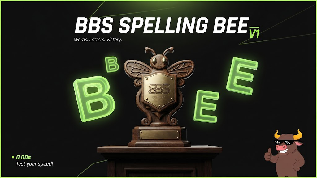 BBS Spelling Bee Game