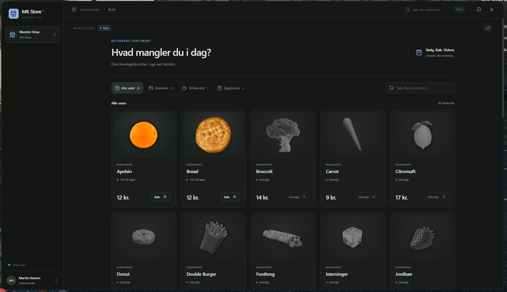 Shop System