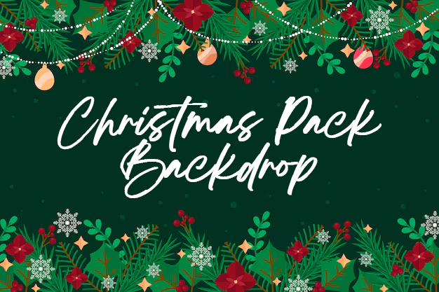 Christmas Backdrop