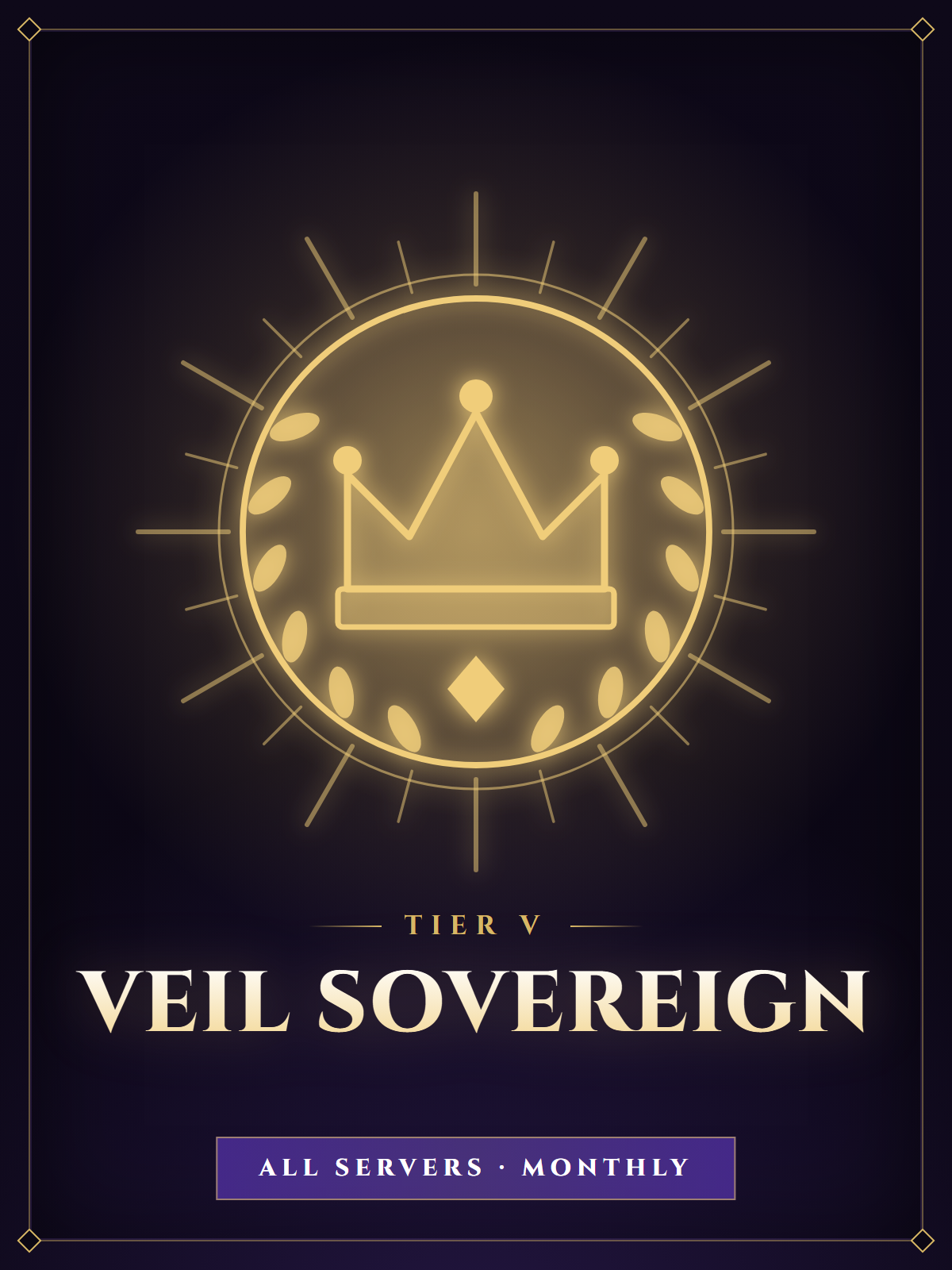 Veil Sovereign — All Servers Monthly