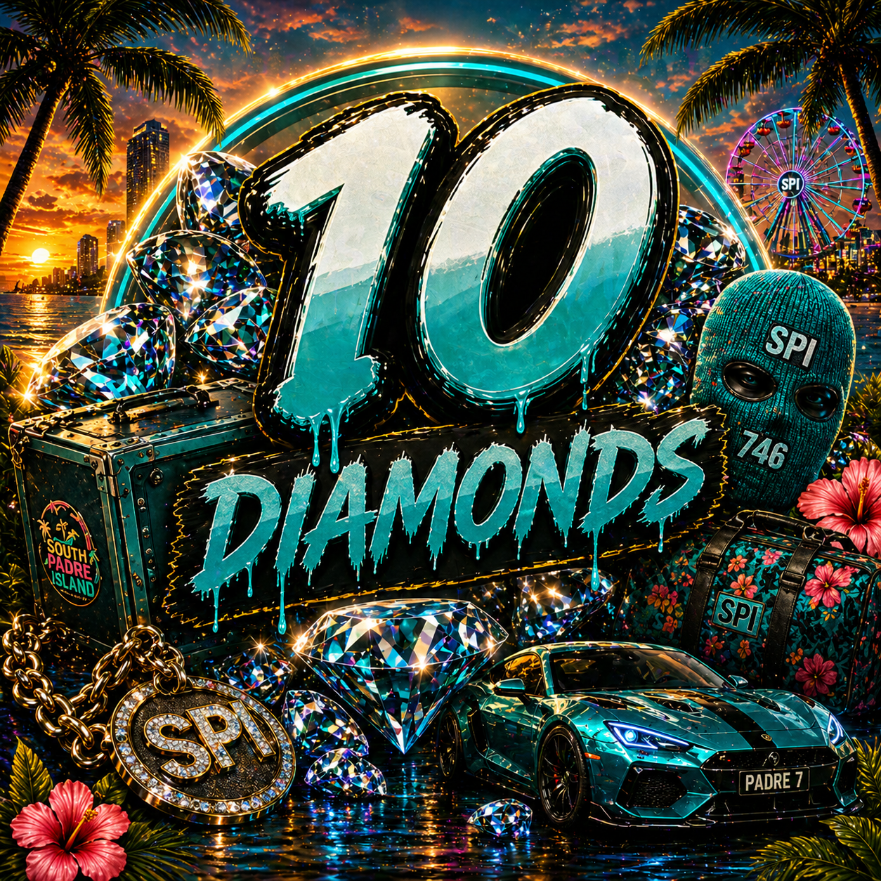 10 diamonds