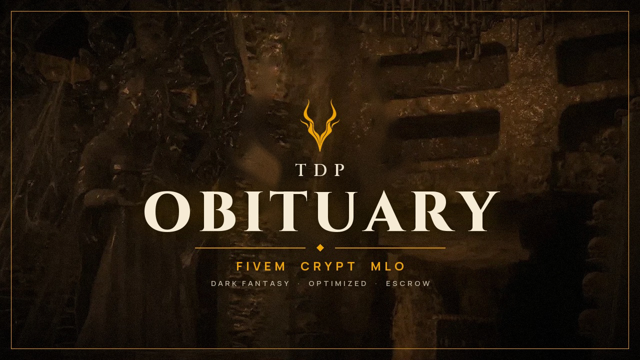 TDP Obituary – FiveM Crypt MLO