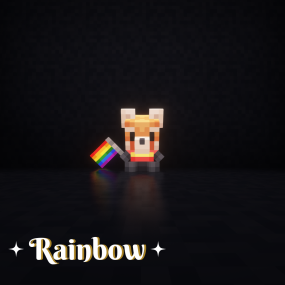 Rainbow Pride Plushie