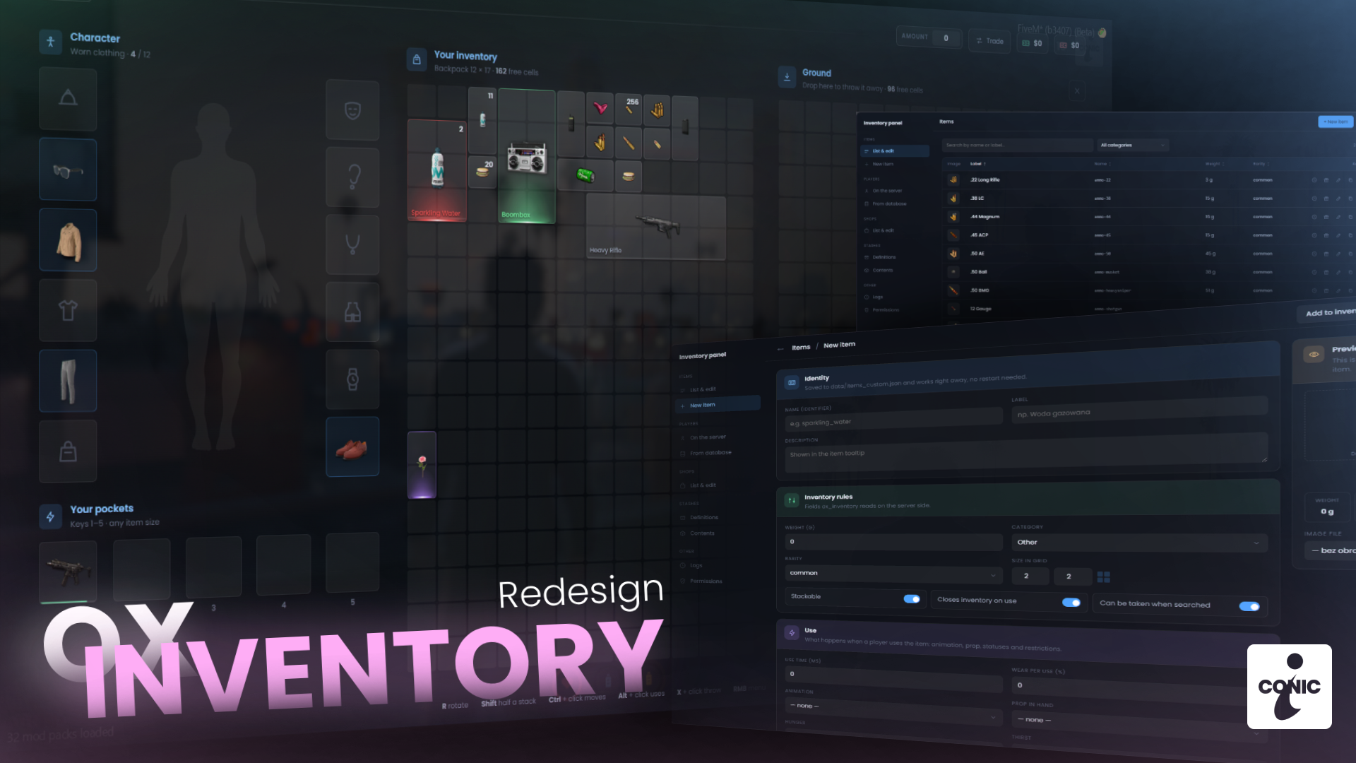 Ox-Inventory Redesign [SOURCE]