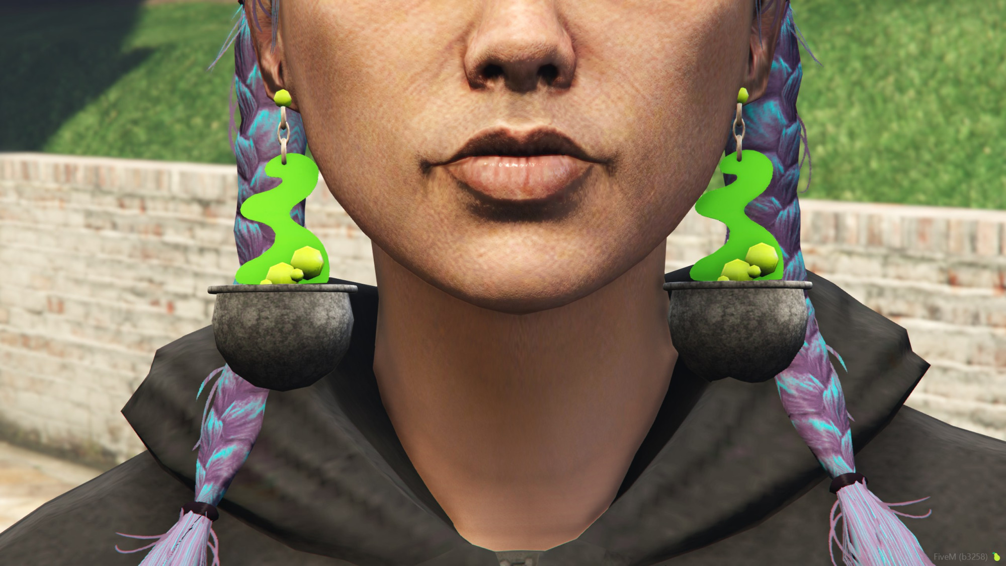 Spooky Cauldron Earrings