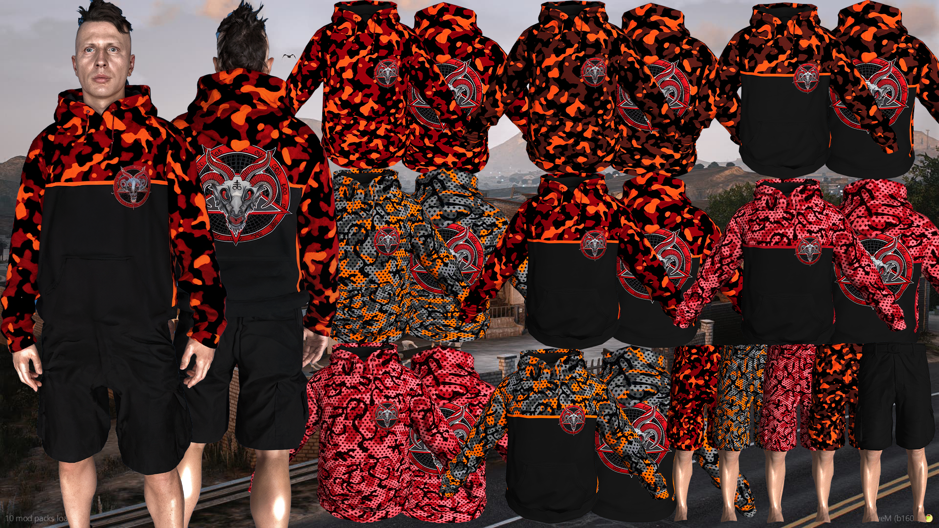 666 Hoodies [M+F]