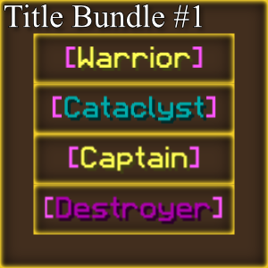 Title Bundle Set #1