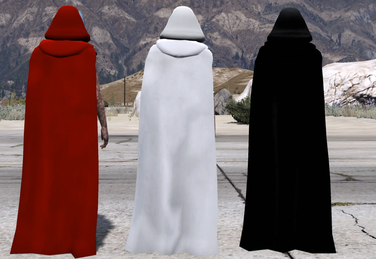 Cloak Pack | 12 Models | Male & Female | Cloth Physics