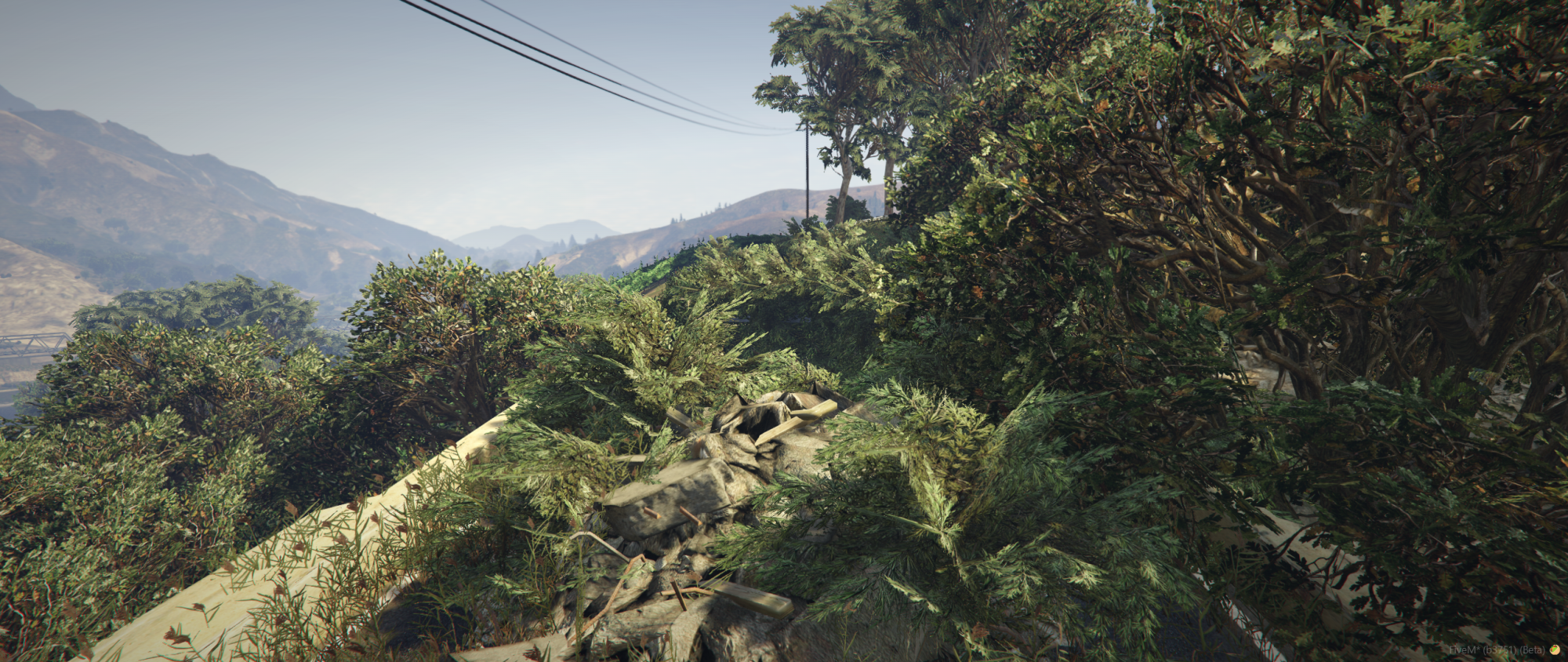 Destroyed Vineyard Bridge | Post-Apocalypse Map