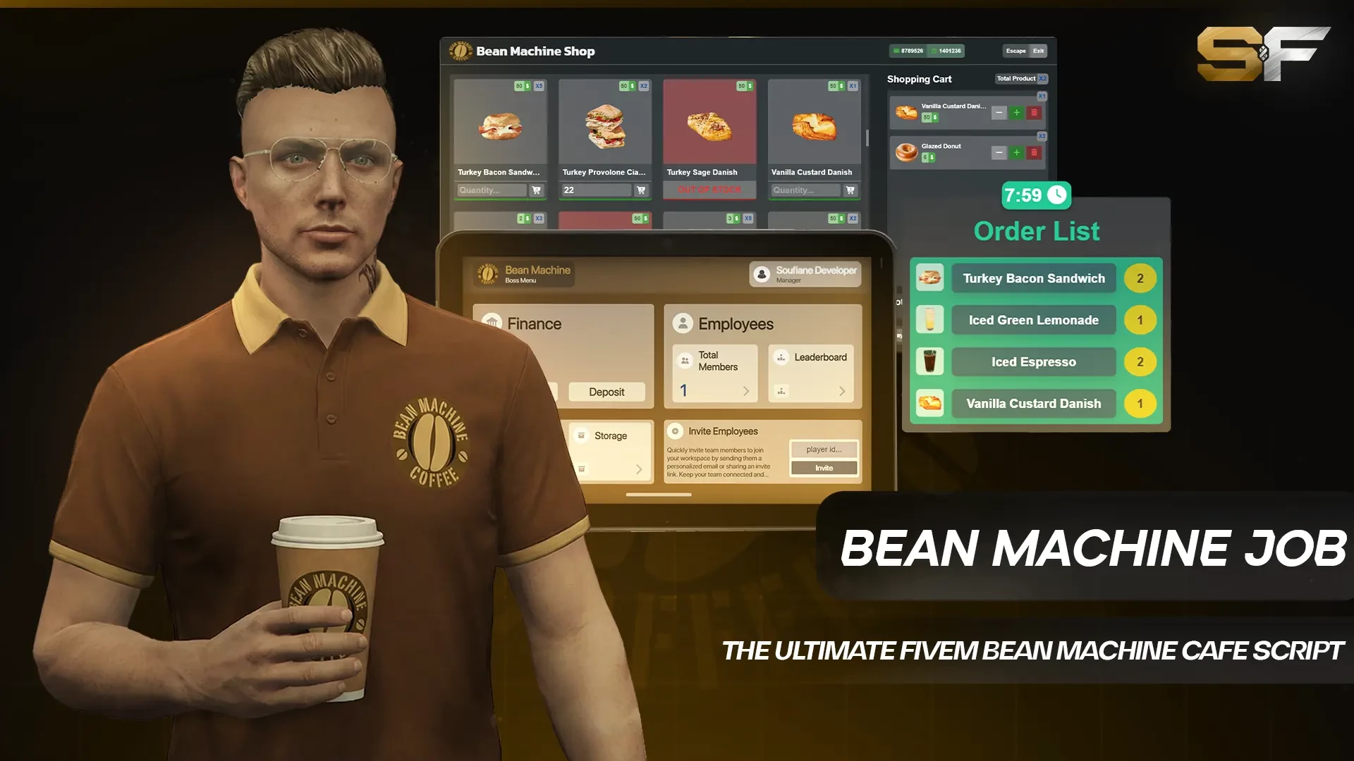 Restaurants Job - Bundle