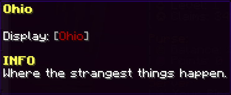 Ohio Tag
