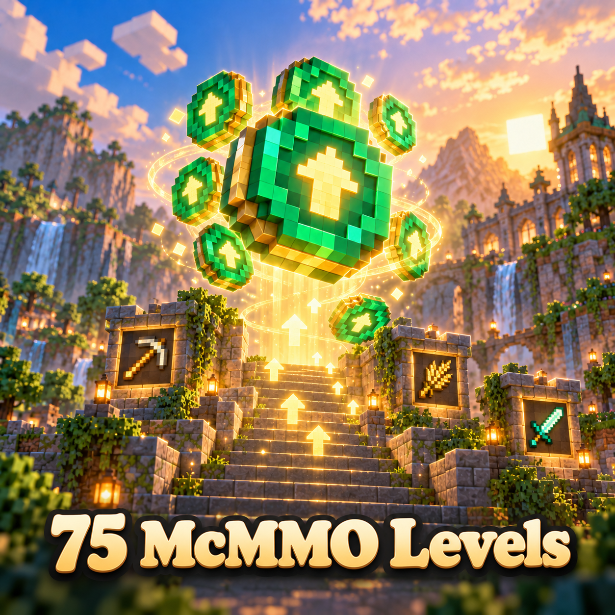 75 McMMO Levels