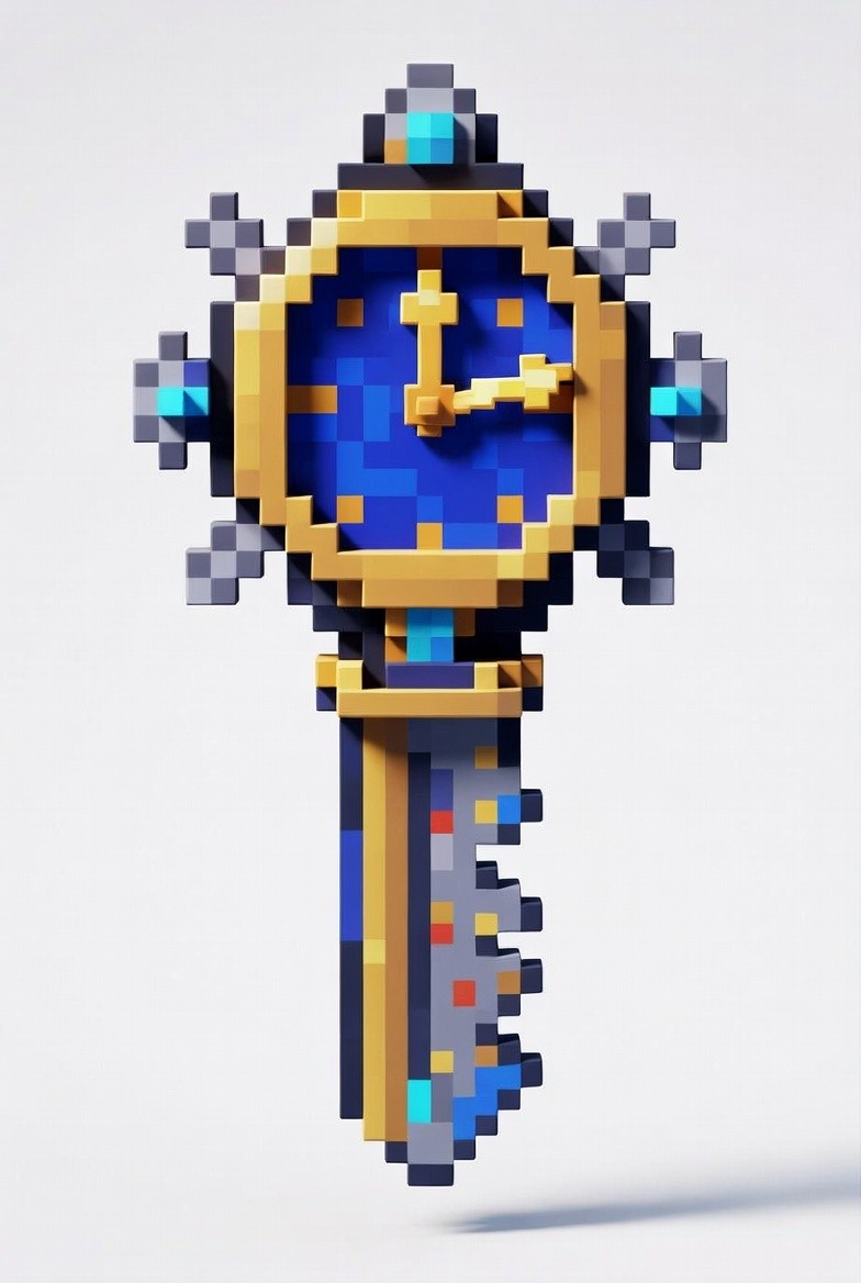 Timebound crate key