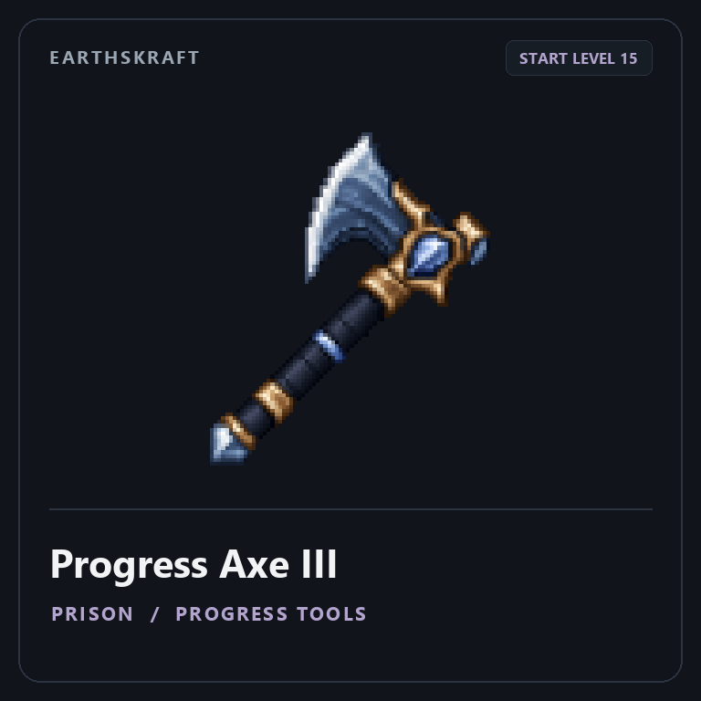 Progress Axe III
